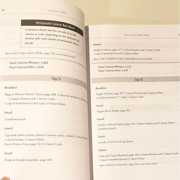 2/$10 The 3-1-2-1 Diet Dolvett Quince Paperback Book - Picture 5 of 7